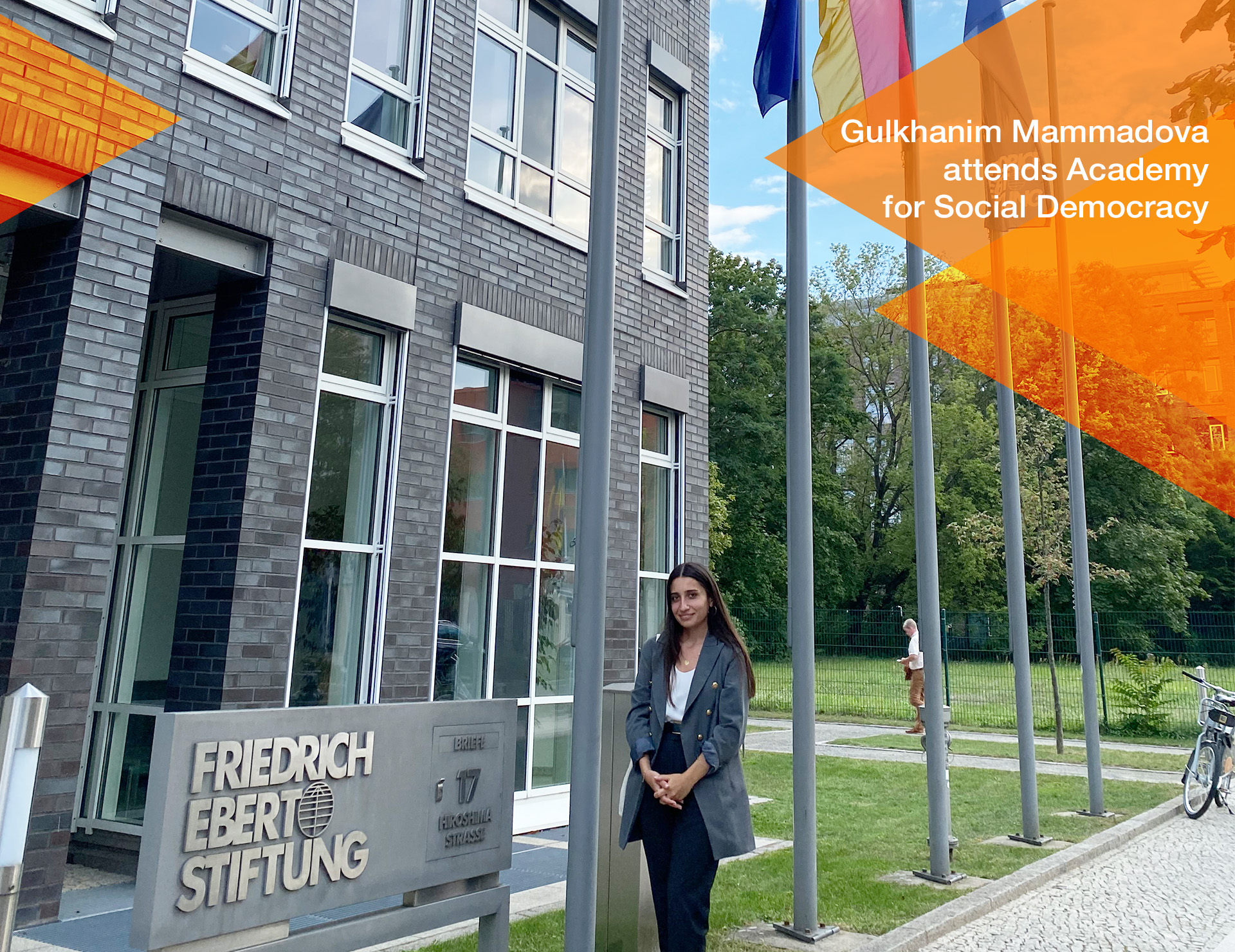 Gulkhanim Mammadova attends Academy for Social Democracy