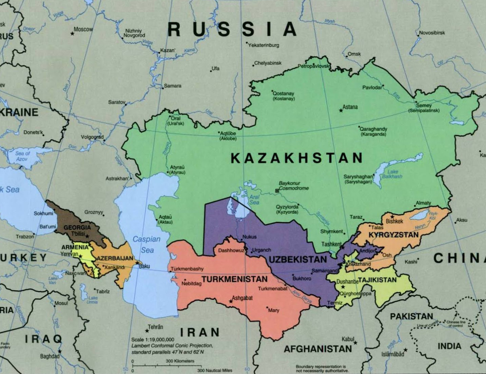 Water security in Central Asia and the South Caucasus