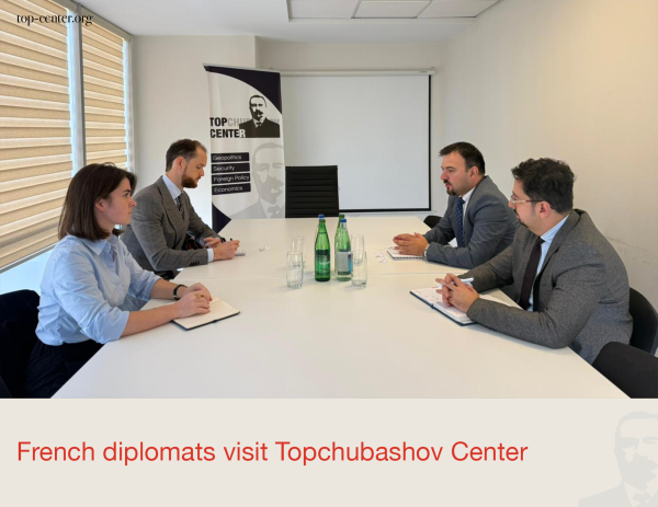 French diplomats visit Topchubashov Center