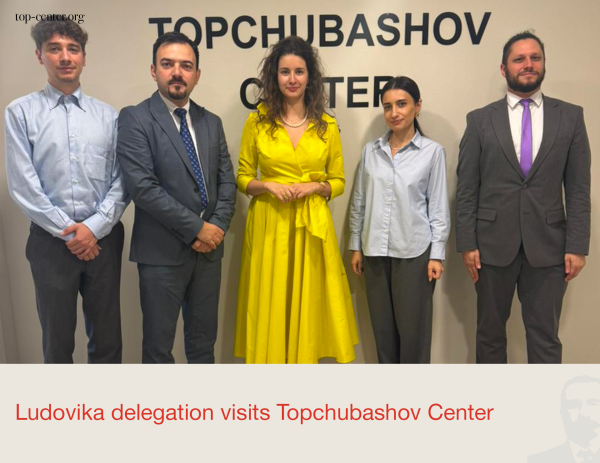 Ludovika delegation visits Topchubashov Center