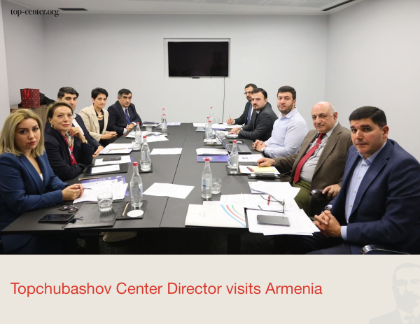 Topchubashov Center Director visits Armenia