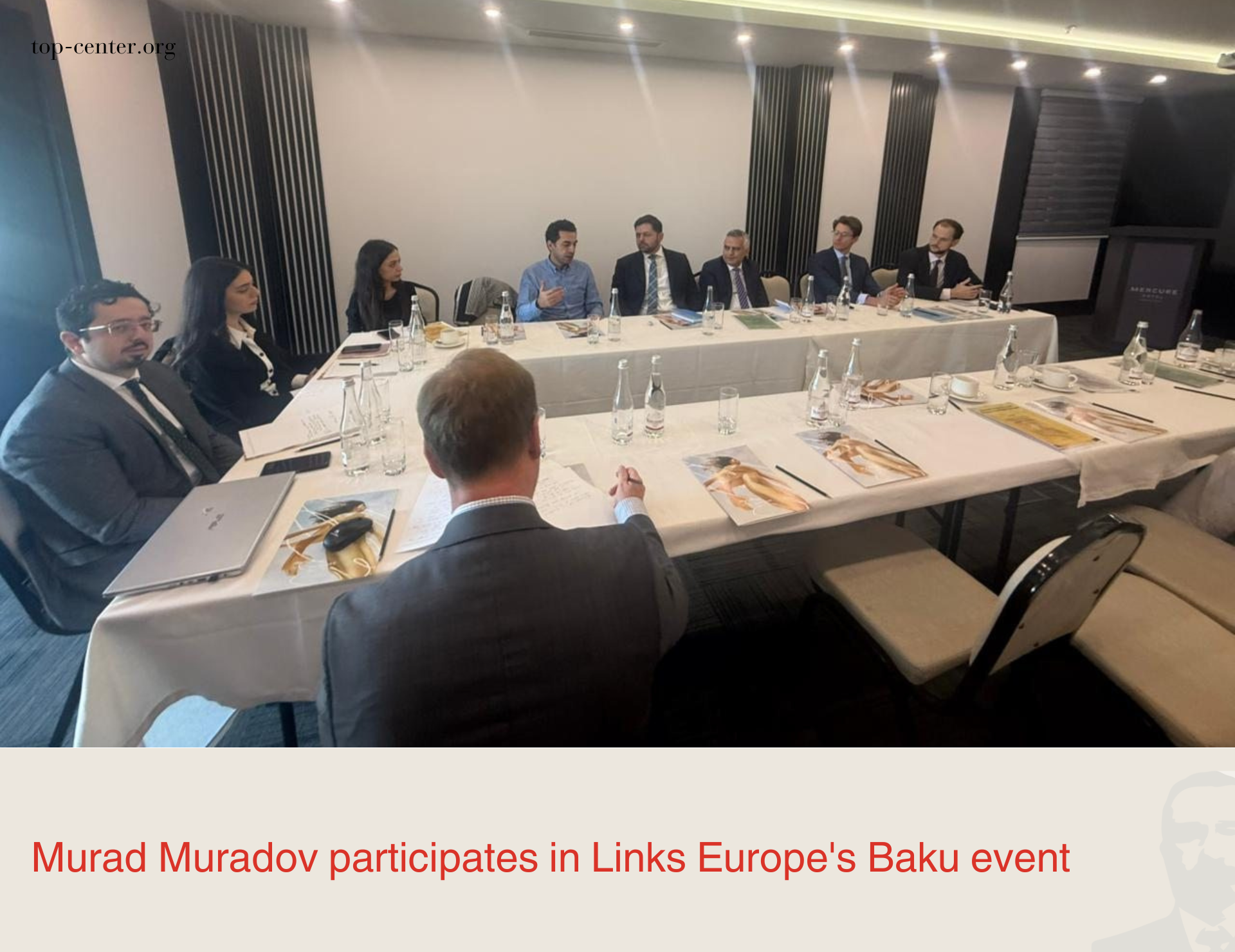 Murad Muradov participates in Links Europe's Baku event
