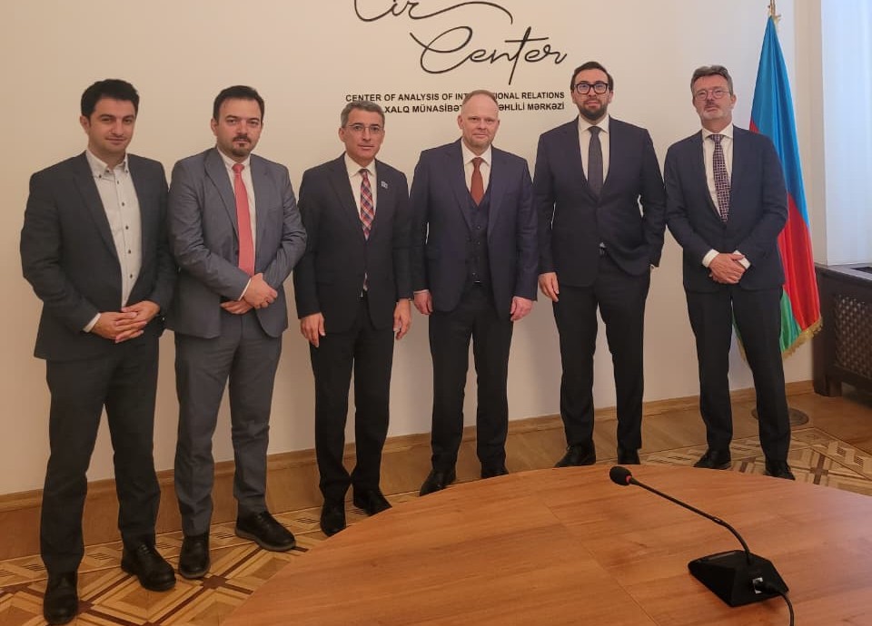 Rusif Huseynov meets NATO delegation