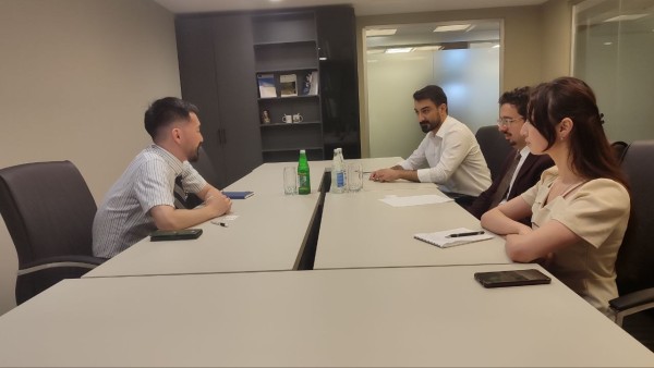 ICDS representative visits Topchubashov Center