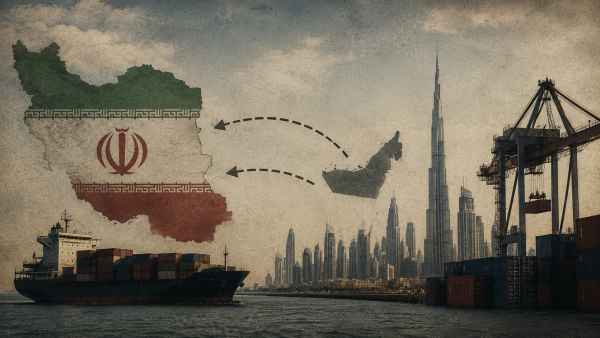 Iran’s strategic dependence on Emirati commercial infrastructure amid the war